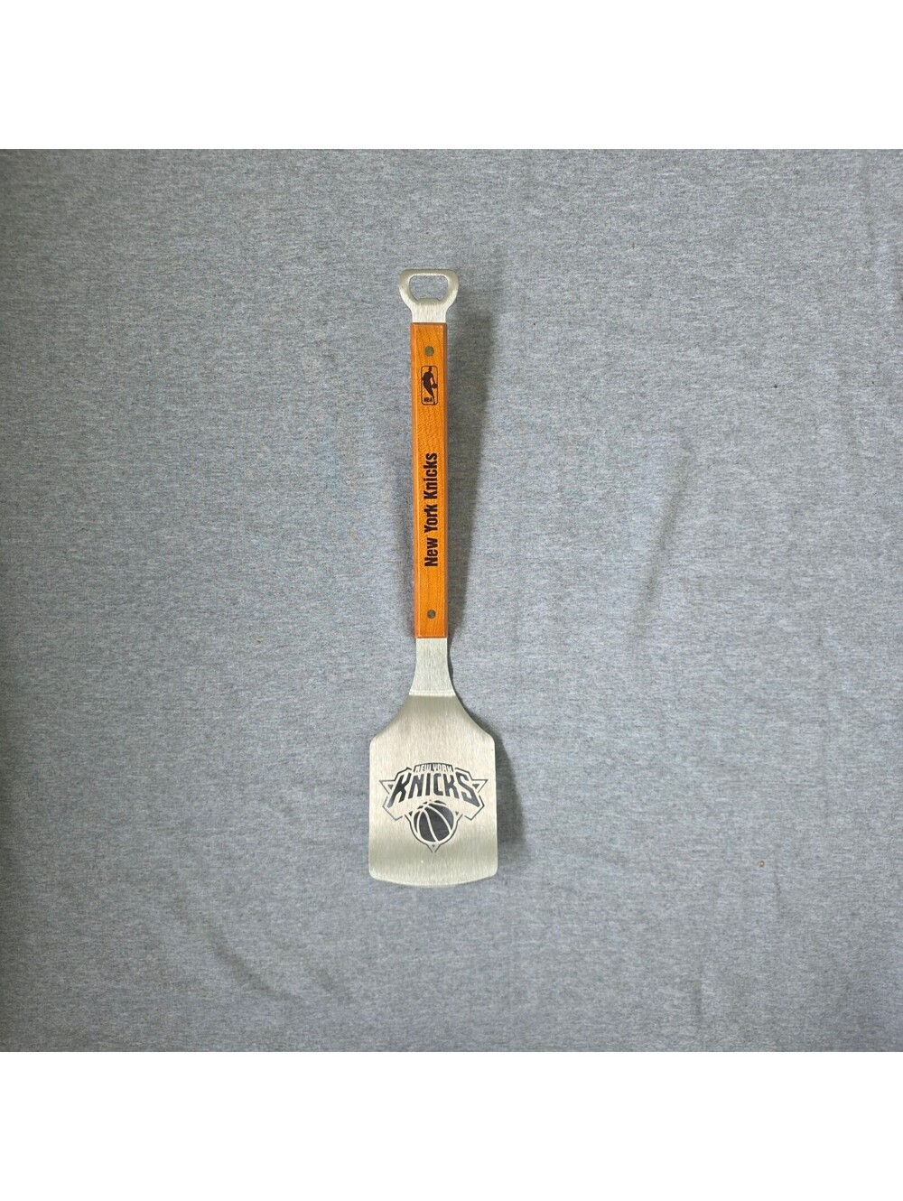 NY Knicks NBA BBQ grill Sportula spatula & bottle opener [